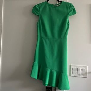 Alice + Olivia Green short sleeve dress, size 0